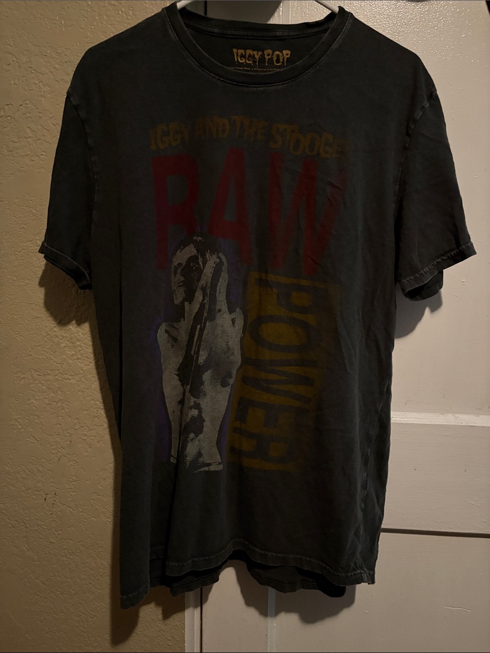 Iggy Pop band t-shirt